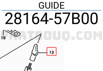 Suzuki 2816457B00 GUIDE