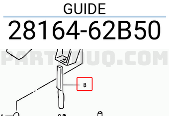 Suzuki 2816462B50 GUIDE