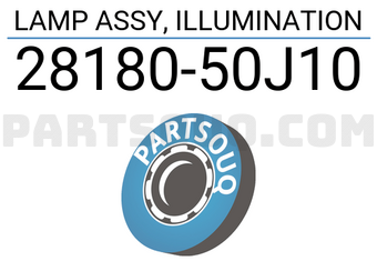 Suzuki 2818050J10 LAMP ASSY, ILLUMINATION