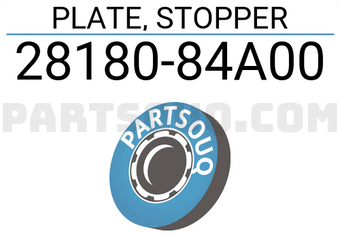 Suzuki 2818084A00 PLATE, STOPPER