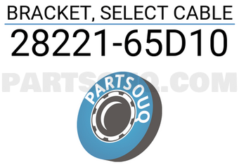 Suzuki 2822165D10 BRACKET, SELECT CABLE