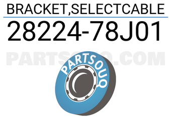 Suzuki 2822478J01 BRACKET,SELECTCABLE