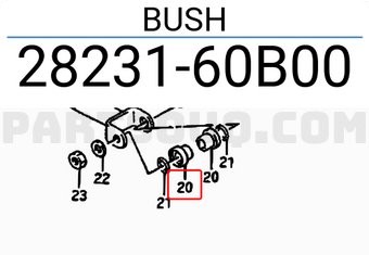 Suzuki 2823160B00 BUSH