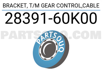 Suzuki 2839160K00 BRACKET, T/M GEAR CONTROL,CABLE