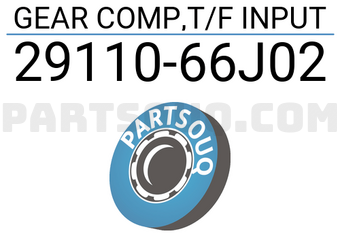 Suzuki 2911066J02 GEAR COMP,T/F INPUT