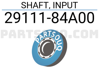 Suzuki 2911184A00 SHAFT, INPUT