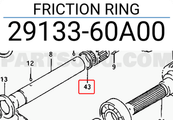 Suzuki 2913360A00 FRICTION RING