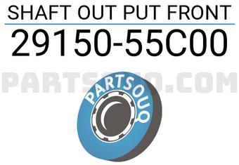 Suzuki 2915055C00 SHAFT OUT PUT FRONT