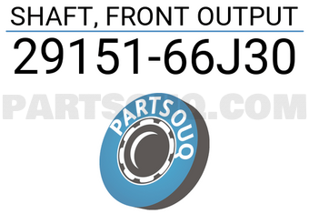 Suzuki 2915166J30 SHAFT, FRONT OUTPUT
