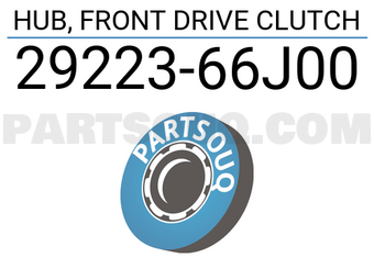 Suzuki 2922366J00 HUB, FRONT DRIVE CLUTCH