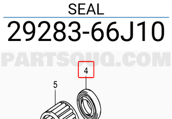 Suzuki 2928366J10 SEAL