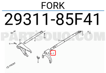 Suzuki 2931185F41 FORK