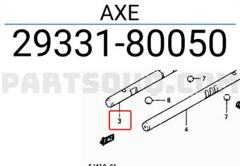 Suzuki 2933180050 AXE