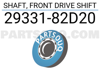 Suzuki 2933182D20 SHAFT, FRONT DRIVE SHIFT
