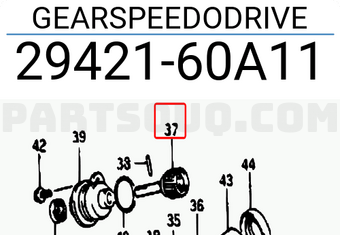 Suzuki 2942160A11 GEARSPEEDODRIVE