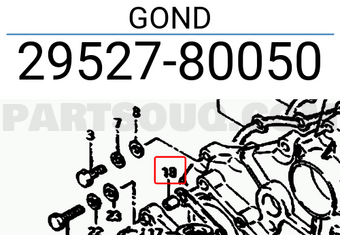 Suzuki 2952780050 GOND