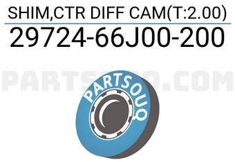 Suzuki 2972466J00200 SHIM,CTR DIFF CAM(T:2.00)