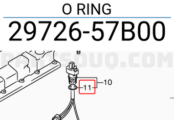 Suzuki 2972657B00 O RING