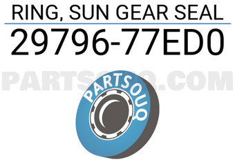 Suzuki 2979677ED0 RING, SUN GEAR SEAL