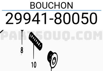 Suzuki 2994180050 BOUCHON
