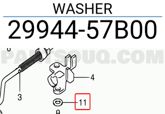 Suzuki 2994457B00 WASHER
