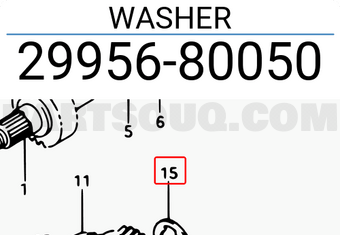 Suzuki 2995680050 WASHER