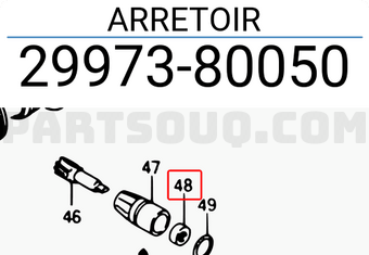Suzuki 2997380050 ARRETOIR