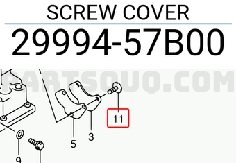 Suzuki 2999457B00 SCREW COVER