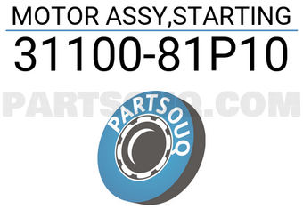 Suzuki 3110081P10 MOTOR ASSY,STARTING