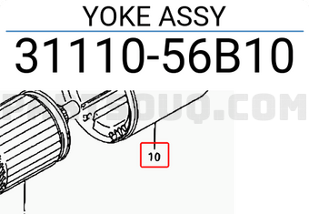 Suzuki 3111056B10 YOKE ASSY