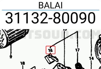 Suzuki 3113280090 BALAI