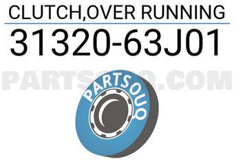 Suzuki 3132063J01 CLUTCH,OVER RUNNING