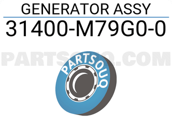 Suzuki 31400M79G00 GENERATOR ASSY