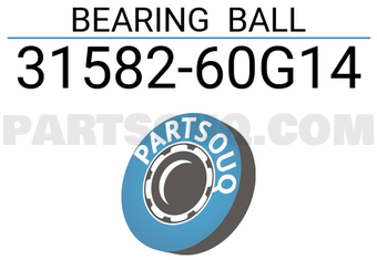 Suzuki 3158260G14 BEARING BALL