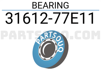 Suzuki 3161277E11 BEARING