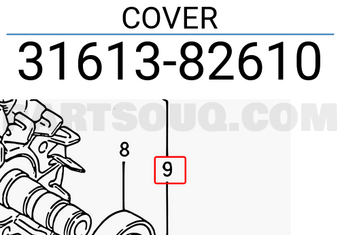 Suzuki 3161382610 COVER