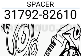 Suzuki 3179282610 SPACER