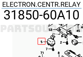 Suzuki 3185060A10 ELECTRON.CENTR.RELAY