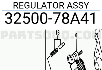Suzuki 3250078A41 REGULATOR ASSY