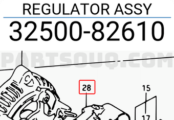 Suzuki 3250082610 REGULATOR ASSY