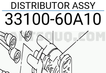 Suzuki 3310060A10 DISTRIBUTOR ASSY