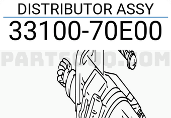 Suzuki 3310070E00 DISTRIBUTOR ASSY