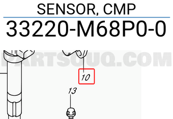 Suzuki 33220M68P00 SENSOR, CMP