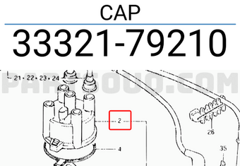 Suzuki 3332179210 CAP