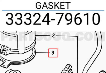 Suzuki 3332479610 GASKET