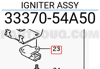 Suzuki 3337054A50 IGNITER ASSY