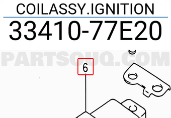 Suzuki 3341077E20 COILASSY.IGNITION