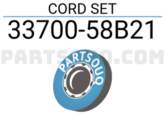 Suzuki 3370058B21 CORD SET