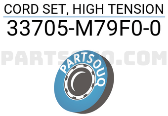 Suzuki 33705M79F00 CORD SET, HIGH TENSION