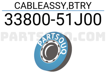 Suzuki 3380051J00 CABLEASSY,BTRY